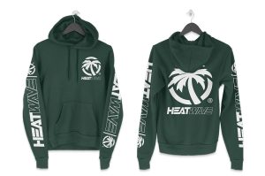 Heat Wave Billboard Split Sweatshirt ALPINE (SIZE M ONLY)