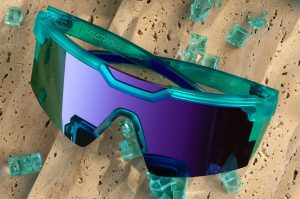 Future Tech Sunglasses: Aqua Frost Z87+