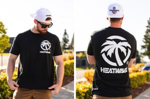 Heat Wave Billboard T-Shirt BLACK