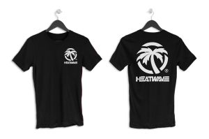 Heat Wave Billboard T-Shirt BLACK