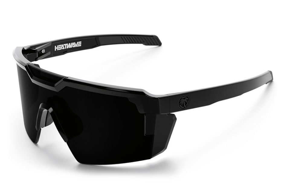 Future Tech Sunglasses: GLOSS BLACK Ultra Black Z87+