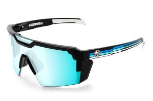 Future Tech Sunglasses: Side Stripe Blue Customs Z87+