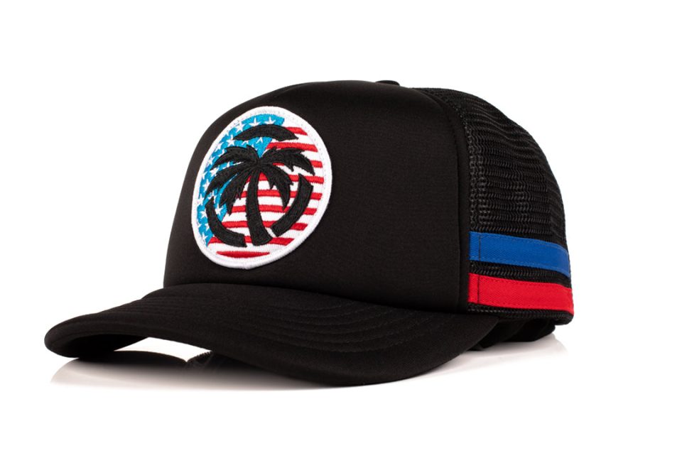 HWV Foam Trucker Hat Icon RWB