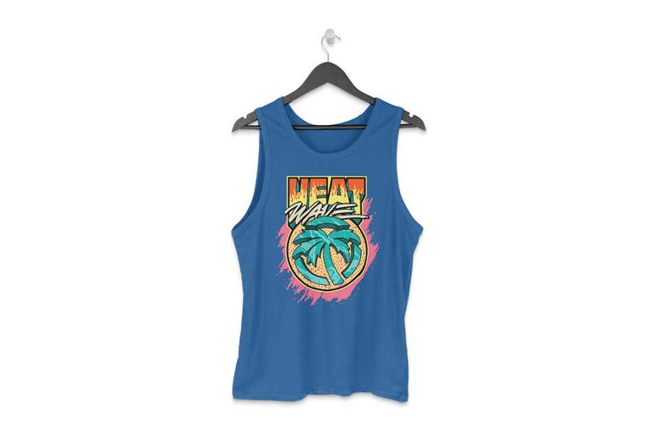 Heat Wave Intense TANK TOP Blue Moon