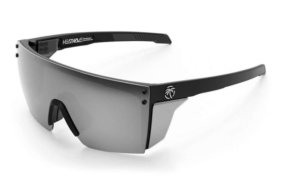 Performance Lazer Face Sunglasses: Silver Z87+