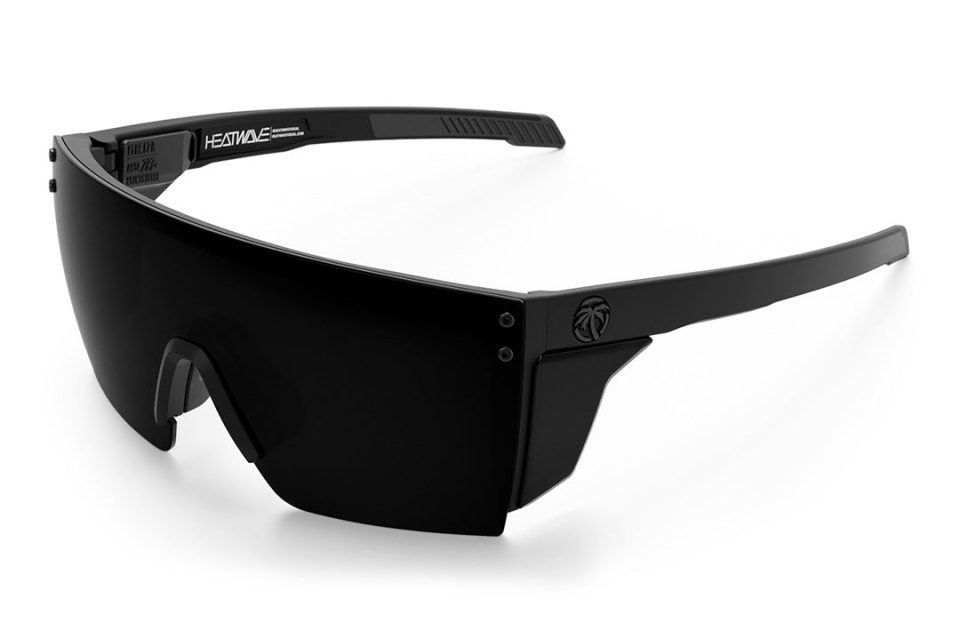 Performance XL Lazer Face Sunglasses: Ultra Black Z87+