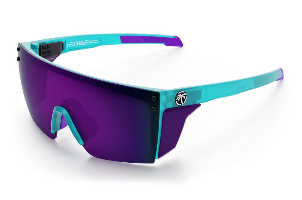Performance Lazer Face Sunglasses: Aqua Frost Z87+