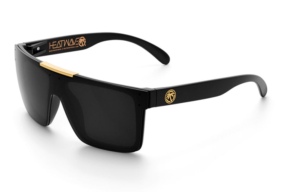 Quatro Z87 Sunglasses: BLACK/GOLD