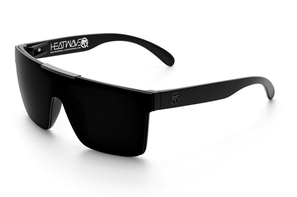 Quatro Z87 Sunglasses: Ultra Black