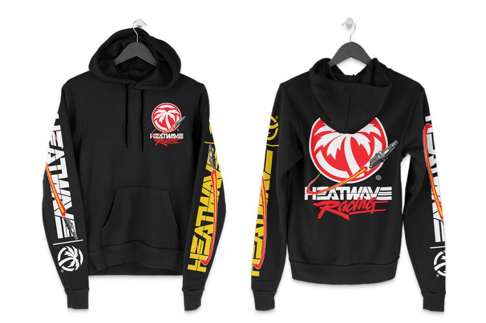Heat Wave Spark Racing Sweatshirt Black