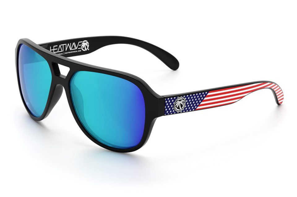 Supercat Sunglasses: Stars & Stripes USA Customs