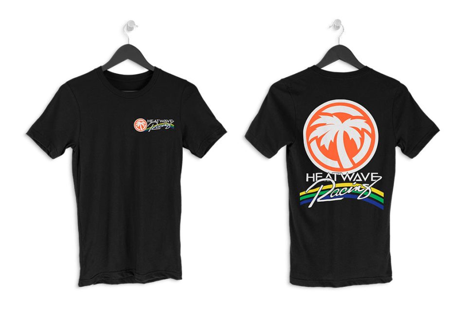 Heat Wave Trading Paint T-Shirt Black