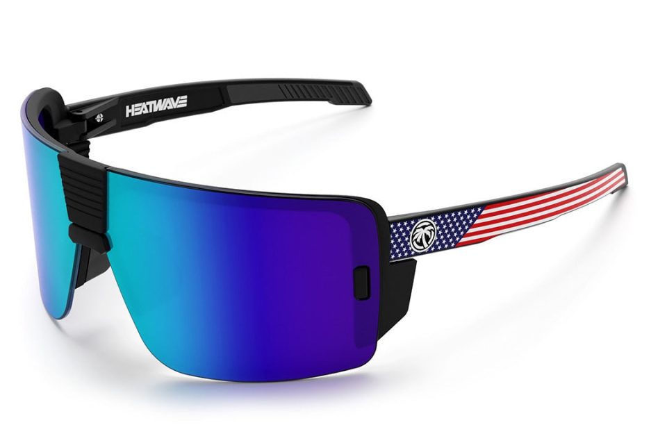 Vector Sunglasses: USA Stars and Stripes Customs Z87+