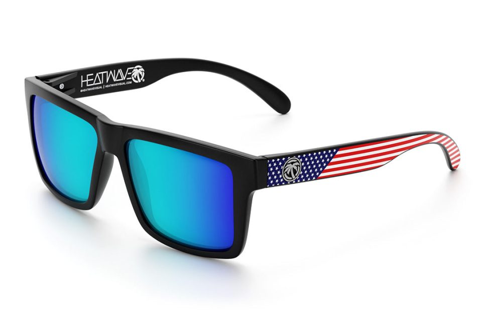 VISE Z87 Sunglasses: Stars and Stripes USA