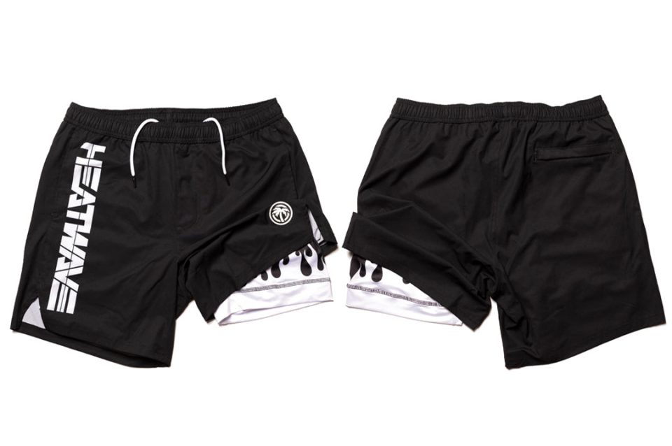 Heat Wave White Flame Performance Shorts