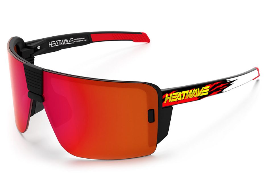 XL Vector Sunglasses: 1-800 Heat Wave Customs Z87+